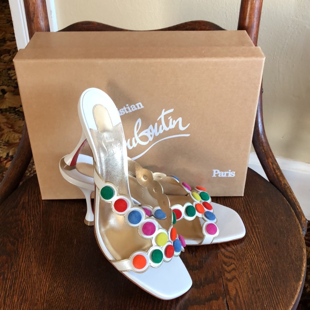 Loubatins!!!!! NWT, Dust Bag, Heel tips, Original Box